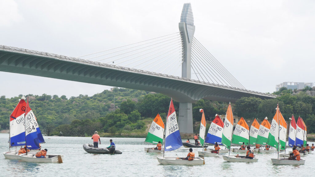 The Yacht Club of Hyderabad expands to Durgam Cheruvu, conducted preview of the Sailing Activity