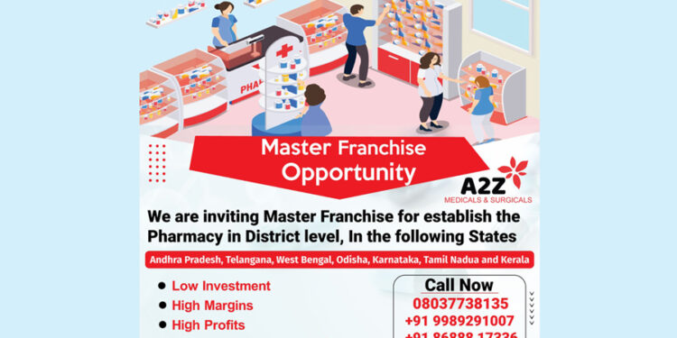A2Z MEDICALS & SURGICALS™ Invitation for MASTER Franchises in District level