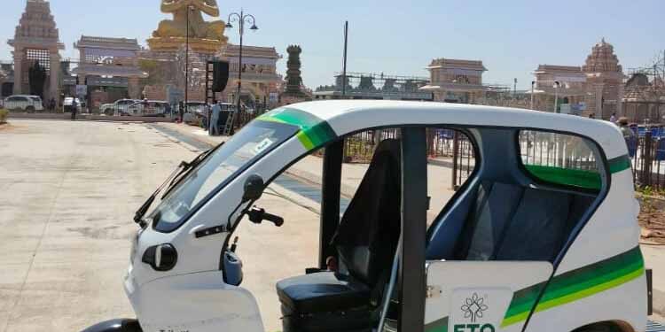 ETO Motors deploys three-wheeler EVs’ at the Statue of Equality inaugurated by Prime Minister Shri Narendra Modi in Hyderabad