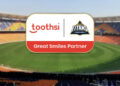 toothsi becomes the ‘Great Smile Partner’ for the Gujarat Titans in their debut IPL season