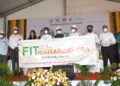 Dr Sunita Dube launch Balloon Festival & Fit Maharashtra at Gateway of India