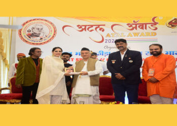 Bollywood actress Poonam Jhawer has won the Atal Award for 2022.