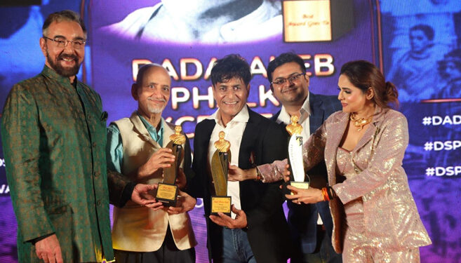 Director Sumit Kumar Singh wins the prestigious Dadasaheb Phalke Excellence Awards for Best OTT Director of the Year