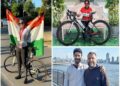Actor Vikas Kumar completes the UK shooting schedule for a new International collaboration documentary on Indian women cyclists!