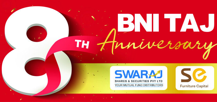 BNI Taj Celebrates 8th Anniversary with Mega Convention of Business Leaders
