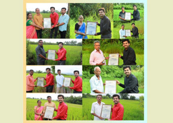 Big Brain & DiAS felicitated farmers (sons of the earth) on Lal Bahadur Shastri's birthday