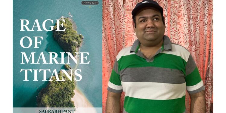 SAURABH PANT at his literary peak with his latest book RAGE OF THE MARINE TITANS