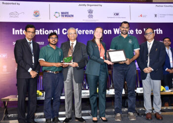 Green Worms wins the 3R Award for Excellence in Innovative solutions at the International Conference on Waste to Worth