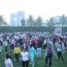 The New Year's morning was started by Surtis with fitness