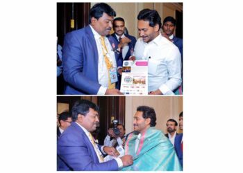 Global Economic Forum G20 initiative summit Global Tour at Japan Brochure launched by Chief Minister of Andhra Pradesh Sri YS Jagan Mohan Reddy
