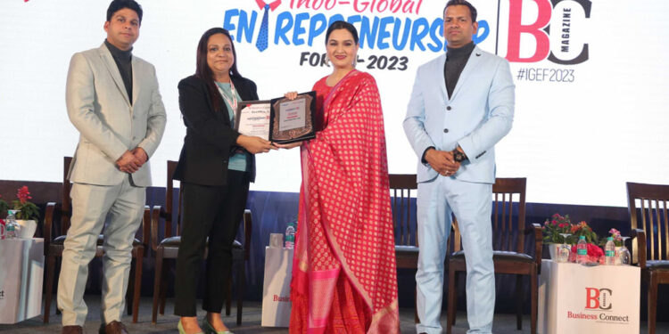 Indo Global Entrepreneurship Forum Awards Neha Agarwal, Founder & Director Digi Acai – Women Entrepreneur of the Year 2022