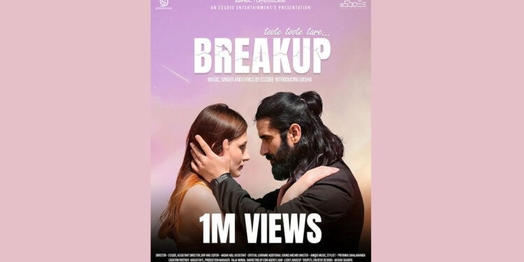 Singer Saurabh Dhingra, aka Essdee, launches his new song “Breakup- Toote Toote Tare,” under his own label Essdee Music India