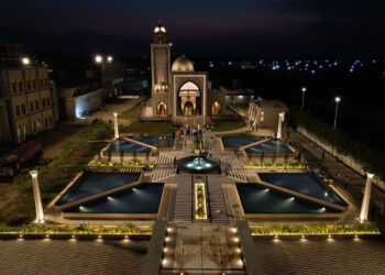 “The beautiful mosque, built by The IB Group, will be known as Azeez Masjid”