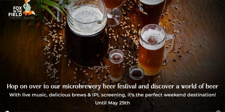 Best Microbrewery in Bangalore Fox in the Field Hosts Epic Beer Festival with Brewer Nathan Ross