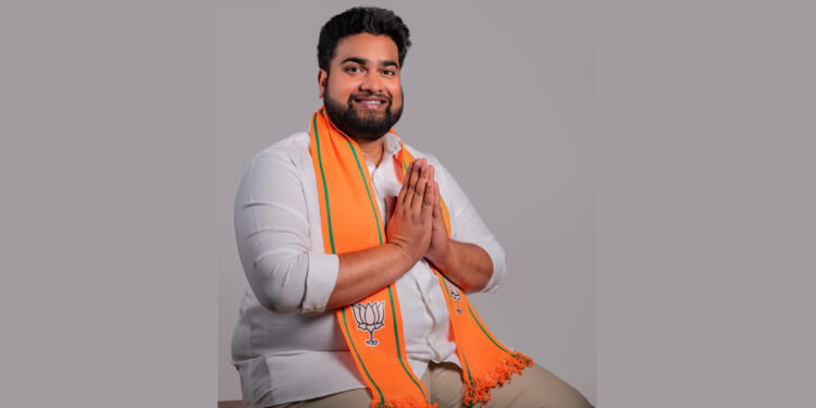 BJP Activates its Agenda in Kukatpally - Party's State Executive Member Vaddevalli Saran Choudary.