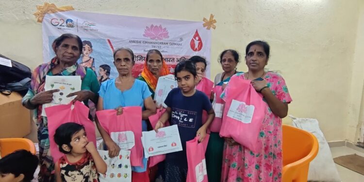 Kamala Ankibai Ghamandiram Trust’s Initiative for an Anemia-Free India goes to Jawahar Nagar, Goregaon
