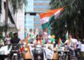 “Nidarshana Gowani Organizes Bike Rally at Kamala Mills to Celebrate Indian Independence and Promote Women Empowerment”