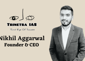 Nikhil Aggarwal Founder and CEO of Trinetra IAS Pioneers Affordable and Accessible Education through Innovative Hybrid Teaching Model