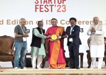 Sai Ganga Panakeia’s Innovative Path to Redefining Healthcare Garners Great Recognition during the India Startup Festival 2023