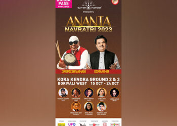 ANANTA Navratri 2023: A Grand Celebration with Osman Mir & Shivamani