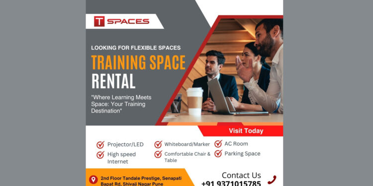 Unlock Success at T Spaces: Prime Training Rooms Now Available in Pune!