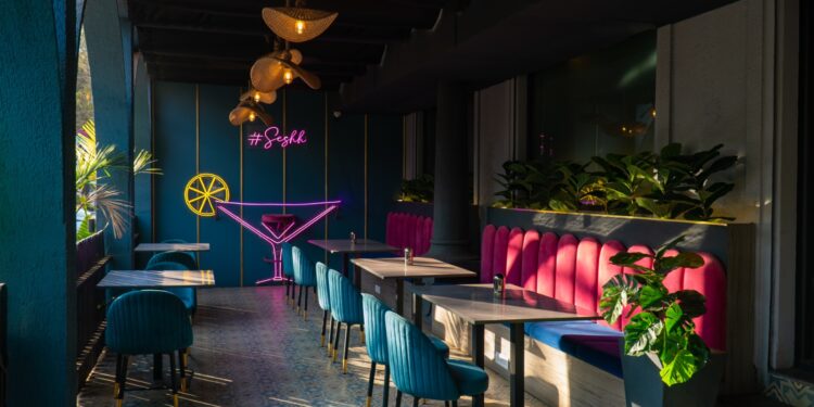 Seshh Cocktail Bar & Kitchen: Where Goa’s Nights Come Alive in European Flair