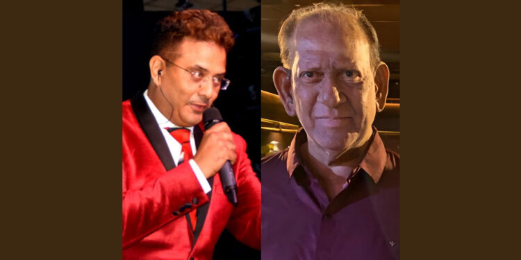 Teri Aashiqui Mein song, Mahesh Ramprasad Sharma, Singer Chintan Bakiwala, Guru Mahesh Sharma, Songwriter Nayar Jonpuri, Rajesh Singh, Paras Harnesha,