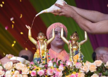 Experience the sensory extravaganza: Enjoying a Culinary Fiesta at Iskcon Dwarka’s Phoolon ki Holi