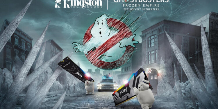 Kingston Technology and Sony Pictures Entertainment Join Forces with the Upcoming Film Ghostbusters: Frozen Empire
