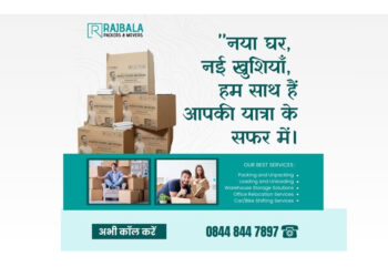 Effortless Shifting Endless Smiles Experience Top-Notch Services with Rajbala Packers and Movers