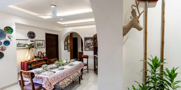 Interior Design Project by Shagun Singh: Details of the Project at Parsvnath Exotica, Gurgaon