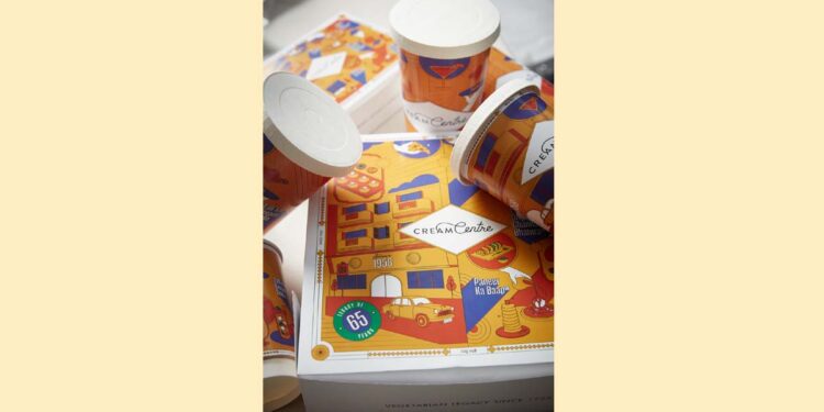 Revamping Tradition: Cream Centre Unveils New Packaging to Elevate Customer Experience