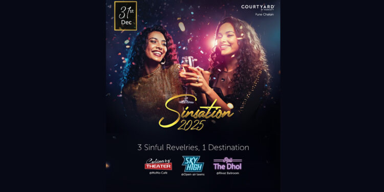 Celebrate the New Year in Style at Courtyard by Marriott Pune Chakan