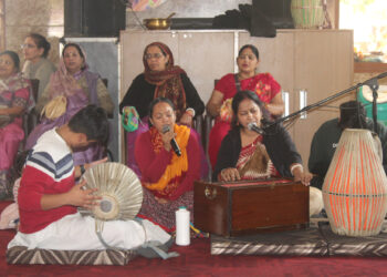 Peace and Prayer Assembly Organized at ISKCON Dwarka for Bangladesh
