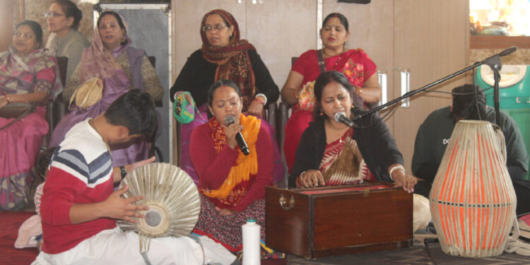 Peace and Prayer Assembly Organized at ISKCON Dwarka for Bangladesh