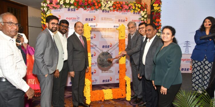 Rajesh Power Services Limited stock makes stellar debut on BSE SME Exchange; lists at 90% premium with upper circuit