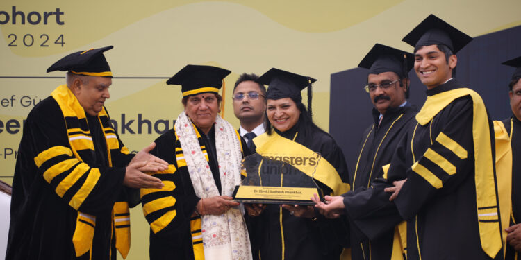Vice-President of India, Shri Jagdeep Dhankhar graces Masters’ Union Convocation Ceremony as Chief Guest
