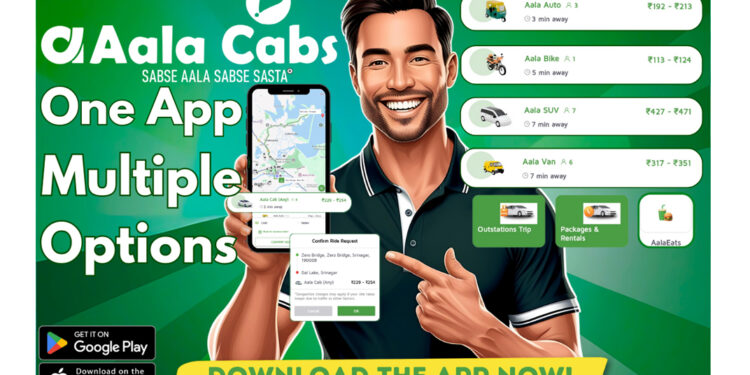 Aala Cabs: Jammu & Kashmir’s First Licensed Taxi Aggregator Expands into North India