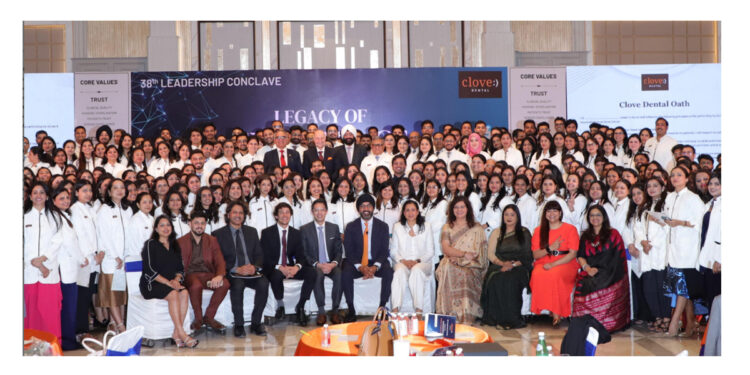 India’s Largest Dental Chain, Clove Dental Organizes its 38th Leadership Conclave on its 14th Anniversary