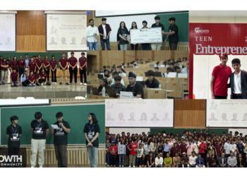 At IIT Delhi,  Teens (9-17) built Businesses, Pitched it to VCs | Entrepreneurship Bootcamp by Growth Valley Community