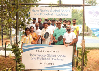 Launch of Hanu Reddy Global Sports & Pickleball Academy at Hanu Reddy Raghava Farms