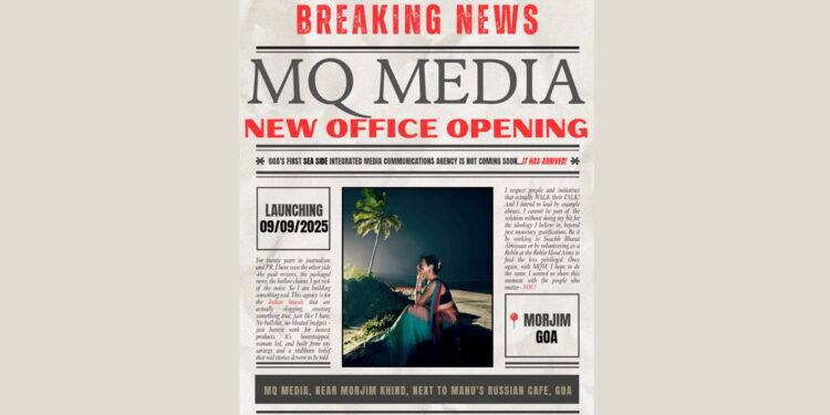 Goa-Based Industry Veteran Misbah Quadri Launches MQ Media, A Seaside Media Agency Built On Authenticity