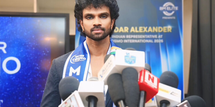 Dr. Rajinikanth Thiagarajan Announces Mr. Sundar Alexander as India’s Official Representative for Mister Cosmo International 2025