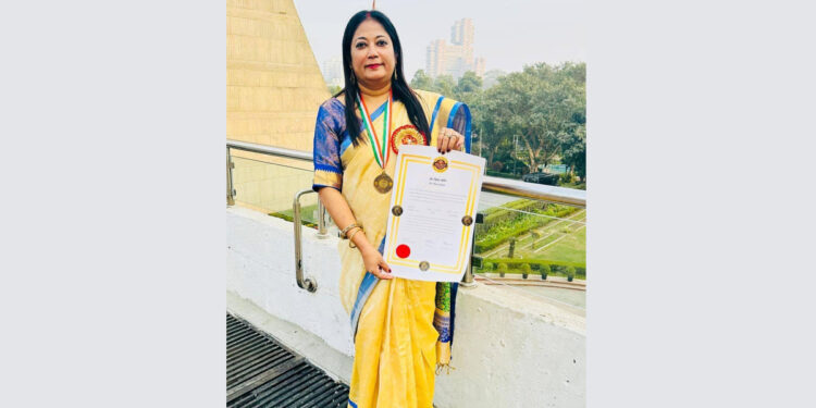 Dr. Divya Jyoti Conferred with National Award at Pratibha Samman Samaroh-2026 for Excellence in Education and Social Empowerment