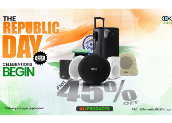 Grab the 45% Republic Day offer: Ooka Audio products now available at a flat 45% off