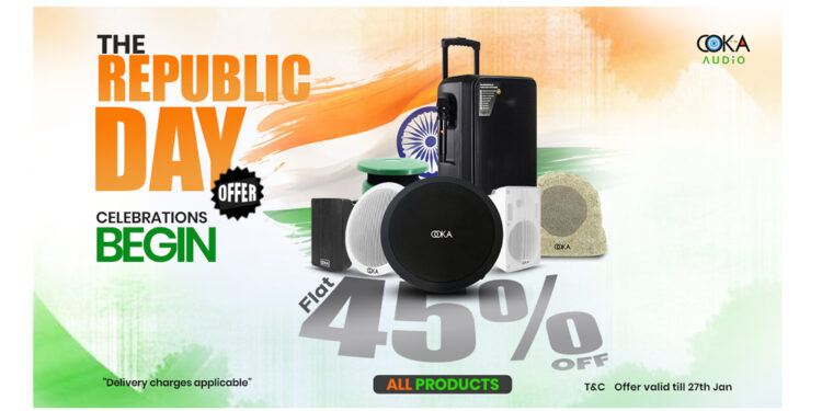 Grab the 45% Republic Day offer: Ooka Audio products now available at a flat 45% off