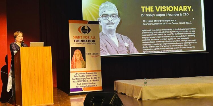 An Evening of Music, Awareness and Impact: Sight For All Foundation Hosts Cultural Fundraiser in New Delhi