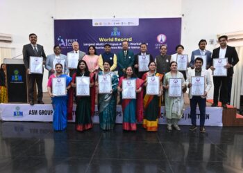 ASM Group of Institutes Set World Record on National Science Day 2026 for Largest Multi-Campus AI Skill Workshops