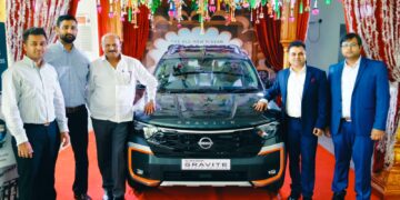 Grand Launch of the All-New GRAVITE at the Famous Pramukh Nissan Showroom in Surat