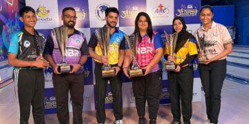 Kishan R and Preemal J Crowned Champions in ARC 34th National Tenpin Bowling Championships
